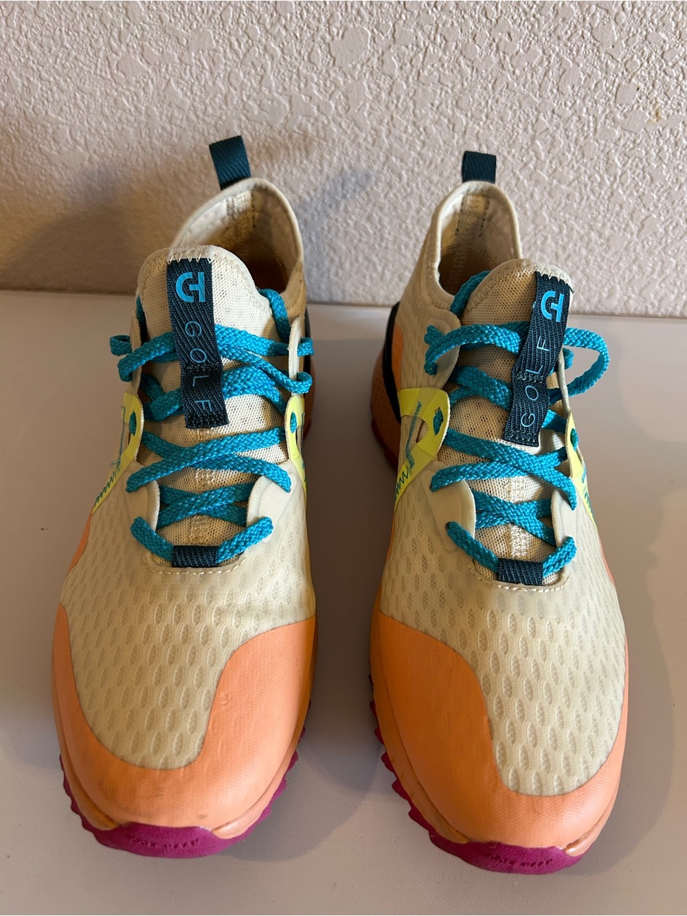 Cole Haan W25357 Size 8.5 Women's Zerogrand Overtake Golf Birch/Nectar
